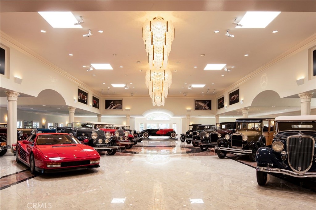 The car museum at the Lyon Estate, Coto de Caza