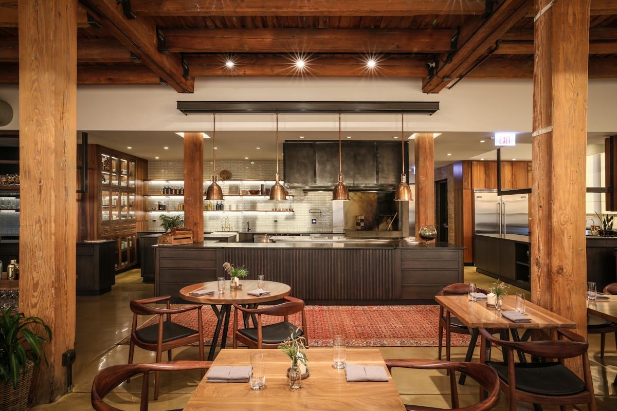 The dining room at Smyth, Chicago